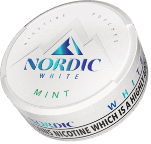 Nordic White Mint nicotine pouches can