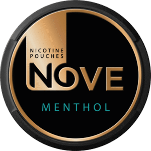Nove Menthol nicotine pouches top view