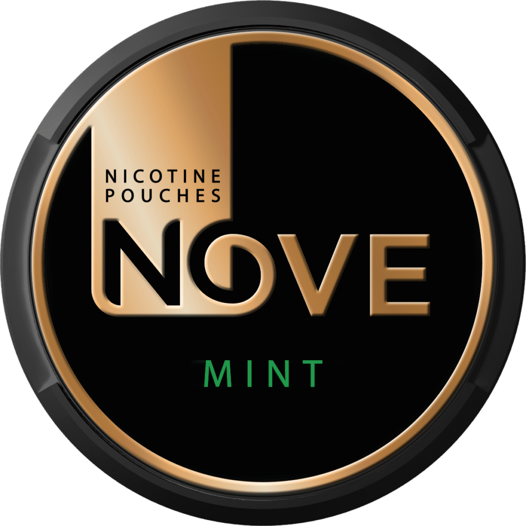 Nove Mint nicotine pouches top view